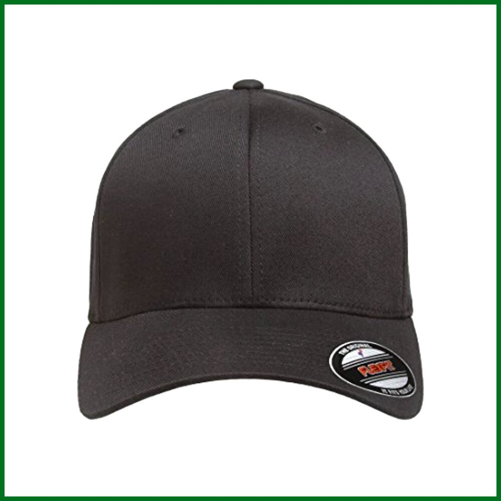 Athletic Baseball Fitted Cap, Polyester Cotton Sp… - image 2